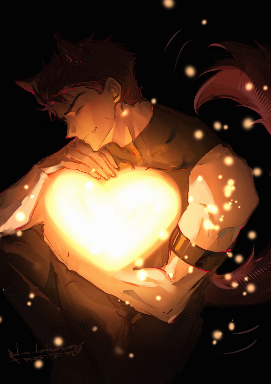 敖尹 fan art by @linlin12052002 — 心動微光